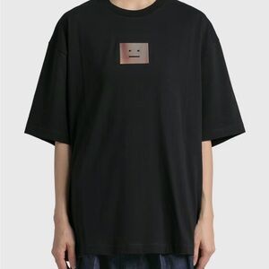 Acne Black Short Sleeve Tee